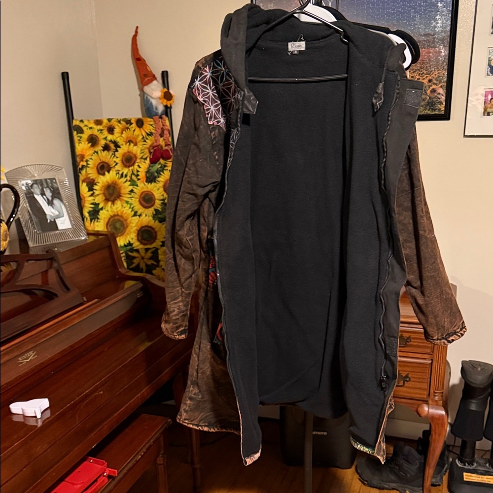 Rhea Bohemian Patchwork Utility Jacket - Picture 4 of 8